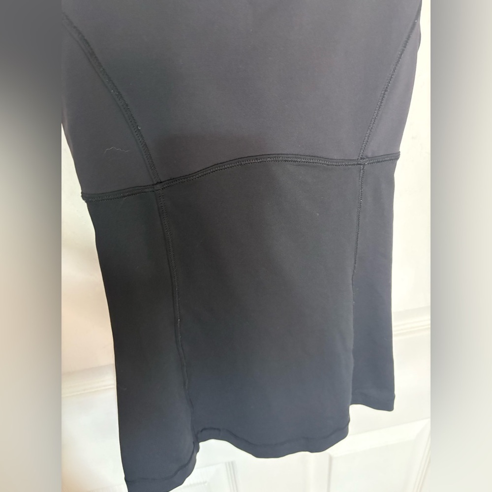 Lululemon Ace Tank in Black with Strappy Cross Back | Size 2 | Yoga Athleisure - Picture 3 of 9